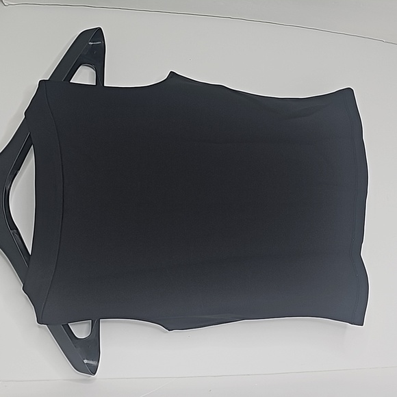 Ann Taylor short sleeve shirt, Size XS, Color Black - Picture 2 of 5